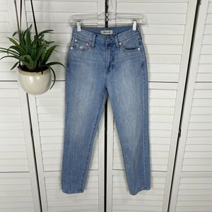 Madewell The Perfect Summer Jean Light Fitzgerald Wash Crop Pants Womens Size 24